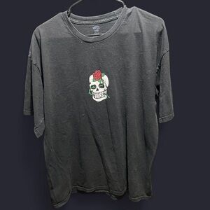 Vans Black Graphic T-Shirt for Men